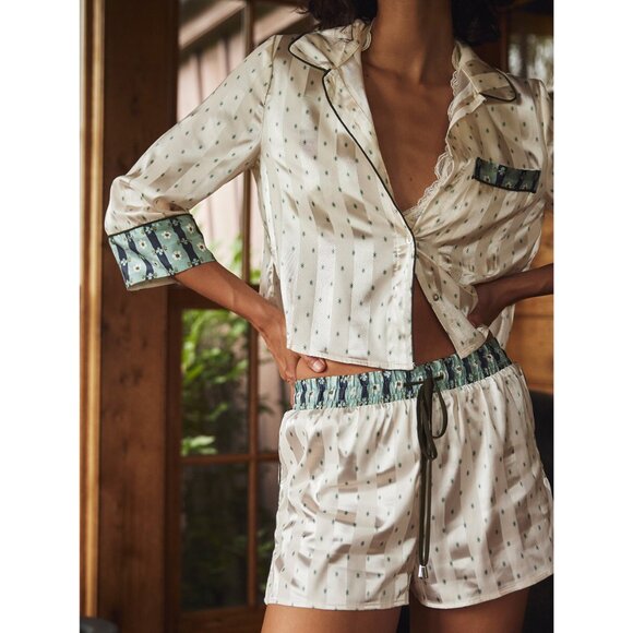 🎉LAST CHANCE🎉 FREE PEOPLE Pillow Talk PJ Set / Harbor Combo - Picture 6 of 9